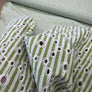 EMBROIDERED COTTON STIPE LIME GREEN 
ANGLAIS SPRING SUMMER FABRIC 
DRESSMAKING SEWING
THE DRESSMAKER FABRICS 