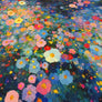 LYOCELL TWILL - BLOOMING AT DAWN