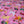 Pink Christmas-themed fabric featuring a playful pattern of various dogs dressed in holiday attire, including Santa, reindeer, and snowman outfits, with stars and gift boxes.