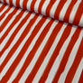 VISCOSE CHALLIS BLOOD ORANGE STRIPE 
RALPH LAUREN ZARA BARBOUR PAUL SMITH 
LAURA ASHLEY 
DESIGNER DEADSTOCK 
THE DRESSMAKER FABRICS 
DRESSMAKING 
COTTON POPLIN FABRIC 