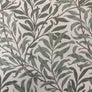 WILLIAM MORRIS WILLOW BOUGH DIGITAL PRINTED VELVET. IVORY & SAGE. THE DRESSMAKER FABRICS. UPHOLSTRY CURTAINS FURNISHINGS 