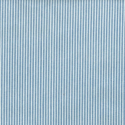 HICKORY STRIPED DENIM - YARN DYED - LIGHT BLUE