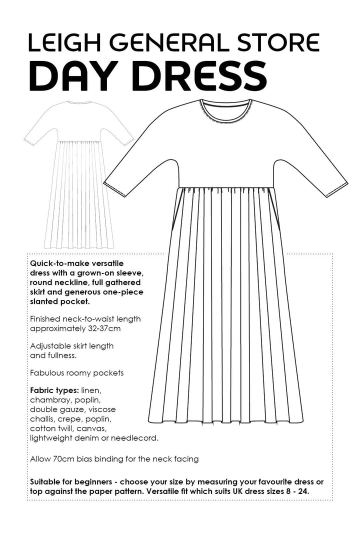THE DAY DRESS PATTERN BY LEIGH GENERAL STORE