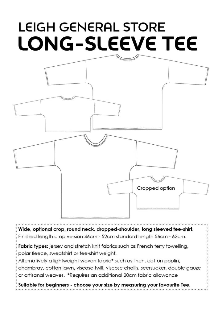 THE LONG SLEEVED TEE BY LEIGH GENERAL STORE