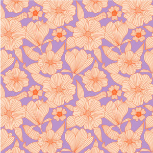 CRAFTY PIE BROGAN ALLARD
VISCOSE CHALLIS 
COTTON VISCOSE LINE FLOWER 
FLOWER CHILD PINK 
THE DRESSMAKER FABRICS 
SEWING BEE 