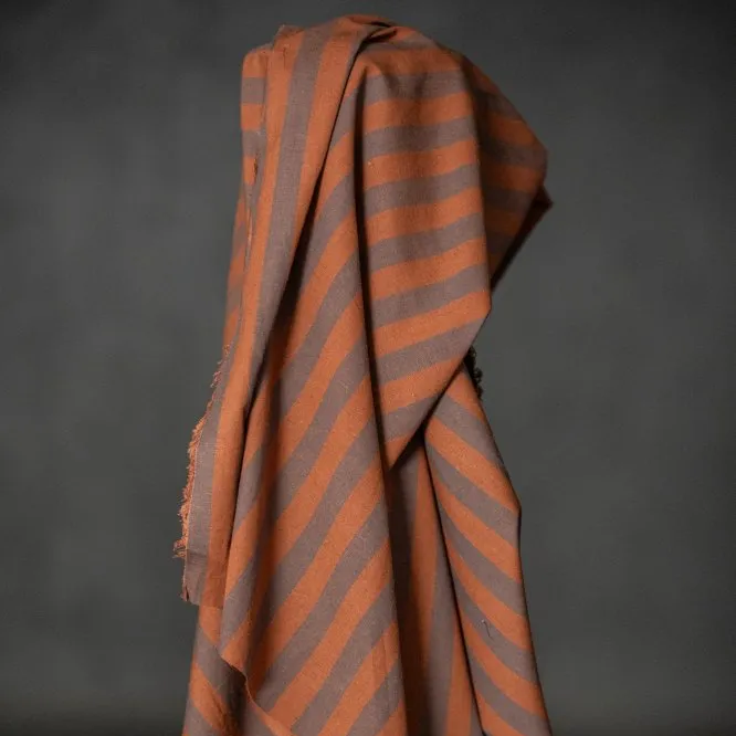 THE DRESSMAKER FABRICS 
MERCHANT & MILLS
DOUBLE CHOCOLATE GINGHAM STRIPE CHECK 
COTTON LINEN 