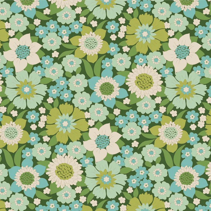 TILDA - WALLFLOWER COLLECTION - LAUREN GREEN