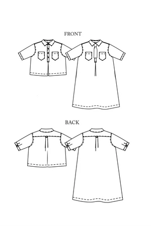 THE SCOUT PATTERN UK 6-18 & 18-28 MERCHANT & MILLS