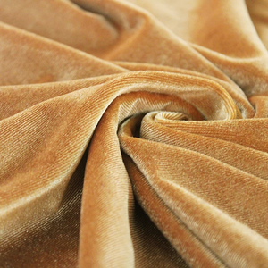 VELVET STRETCH KNIT - GOLD