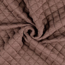 QUILTED JERSEY - BROWN