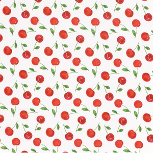 CHERRIES - SOFT COTTON CANVAS
