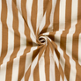 WIDE STRIPE HAZEL BROWN CHESTNUT 
DOUBLE GAUZE COTTON 
FABRIC GODMOTHER 
FABRIC BOUTIQUE 
SUMMER SPRING ECO PLANT BASED RAYON 
THE DRESSMAKER FABRICS 