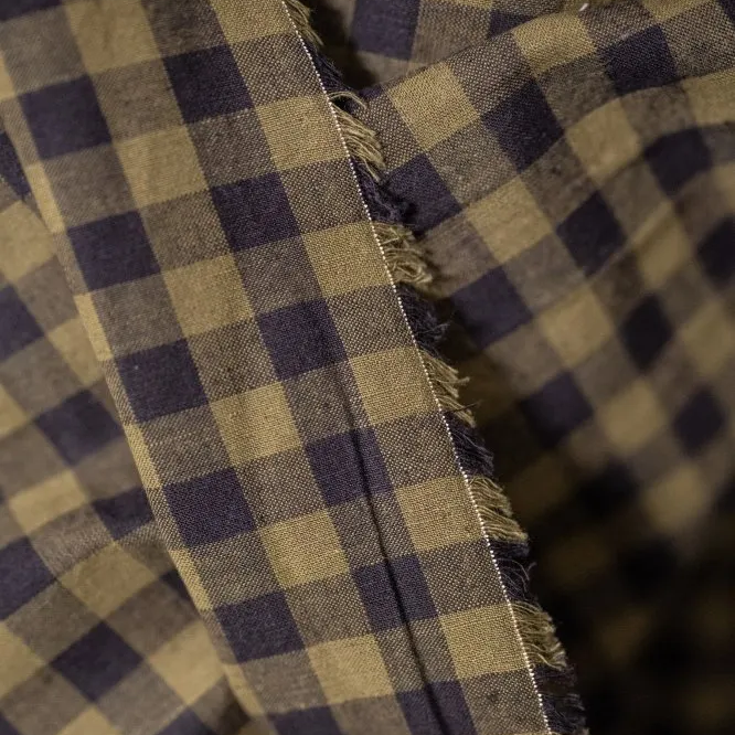THE DRESSMAKER FABRICS 
MERCHANT & MILLS
KINROSS GINGHAM CHECK 
COTTON LINEN 