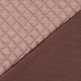 QUILTED JERSEY - BROWN