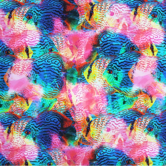 THE TROPICS  TROPICAL FISH 
THE DRESSMAKER FABRICS 
VISCOSE
SPRING SUMMER FABRIC 
ECO NATURAL FIBRE 
BRIGHT 