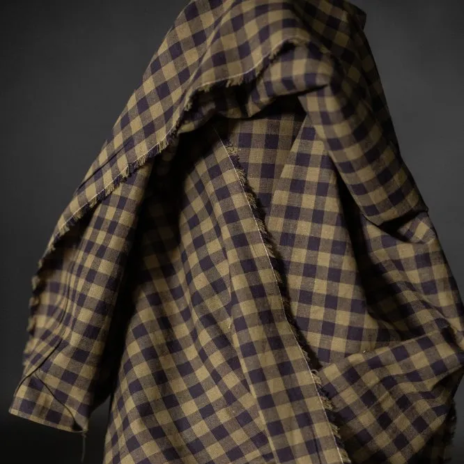 THE DRESSMAKER FABRICS 
MERCHANT & MILLS
KINROSS GINGHAM CHECK 
COTTON LINEN 