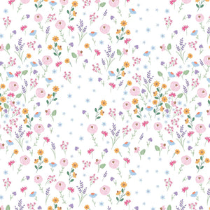 CRAFTY PIE BROGAN ALLARD
VISCOSE CHALLIS 
COTTON VISCOSE LINE FLOWER 
FLOWER CHILD PINK 
THE DRESSMAKER FABRICS 
SEWING BEE 