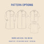 BIG SKIRT DRESS PATTERN BY WARDROBE BY ME