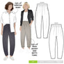 BOB WOVEN PANT PATTERN BY STYLE ARK SIZE 4-16 & 18-30