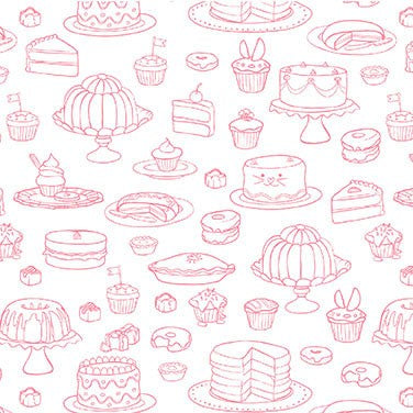 YUMMY SCRUMMY DAY BY MICHAEL MILLER FABRICS - PATISSERIE