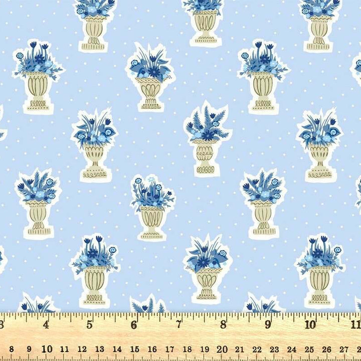 LIBERTY
GARDEN PARTY 
JARDINIERE SPOT 
100% PREMIUM COTTON 
LASENBY COTTON 
THE DRESSMAKER FABRICS 