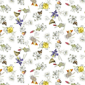 CLOTHWORKS - TINAS WILDFLOWERS BY TINA LETO - 100% QUILTERS COTTON