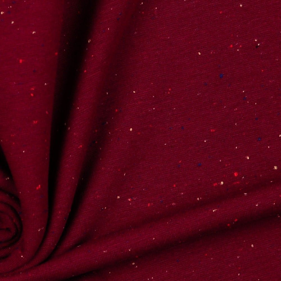 SOFT SWEATSHIRT FABRIC - BERRY