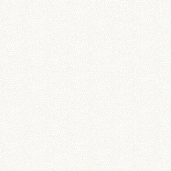 TINY DOTS - WHITE ON WHITE  MAKOWER ESSENTIALS  100% PREMIUM QUILTERS COTTON 115cm WIDE