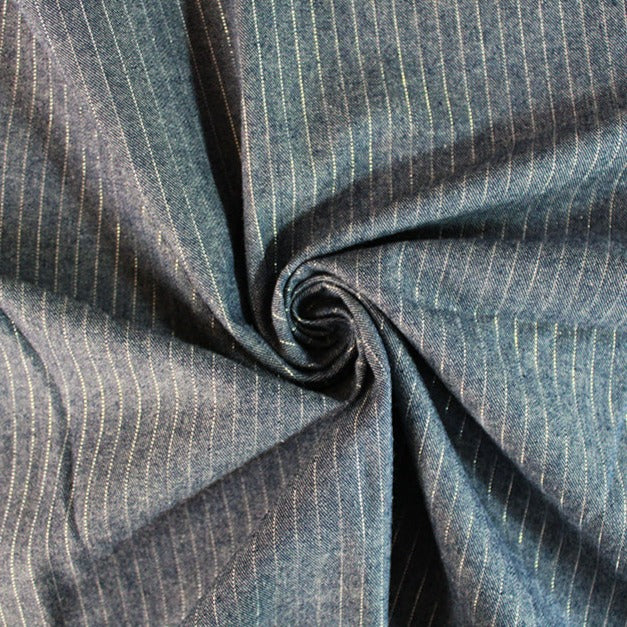 Silver hot sale denim fabric