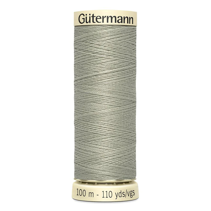 GUTERMANN SEW ALL THREAD 100m - SHADE 000 TO 209 (BLACK & WHITE)