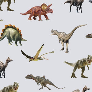DINOSAUR DIGITAL PRINT  COTTON  100% COTTON 