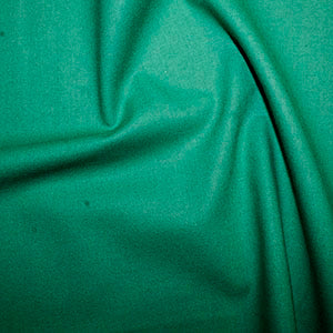ROSE AND HUBBLE  EMERALD GREEN  100% COTTON 115cm WIDE