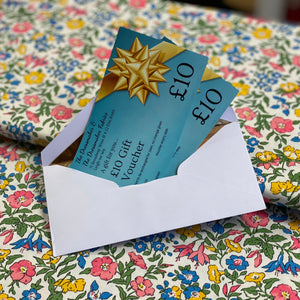 THE DRESSMAKER FABRIC GIFT CARD
