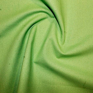 ROSE AND HUBBLE  LIME 100% COTTON 115cm WIDE
