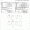 McCALLS SEWING PATTERN 7960 - MISSES SKIRTS