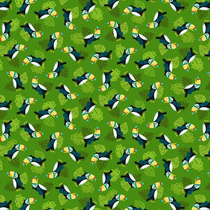 WILD PARTY BY MICHAEL MILLER  WILD BIRDS  100% PREMIUM COTTON 115cm WIDE