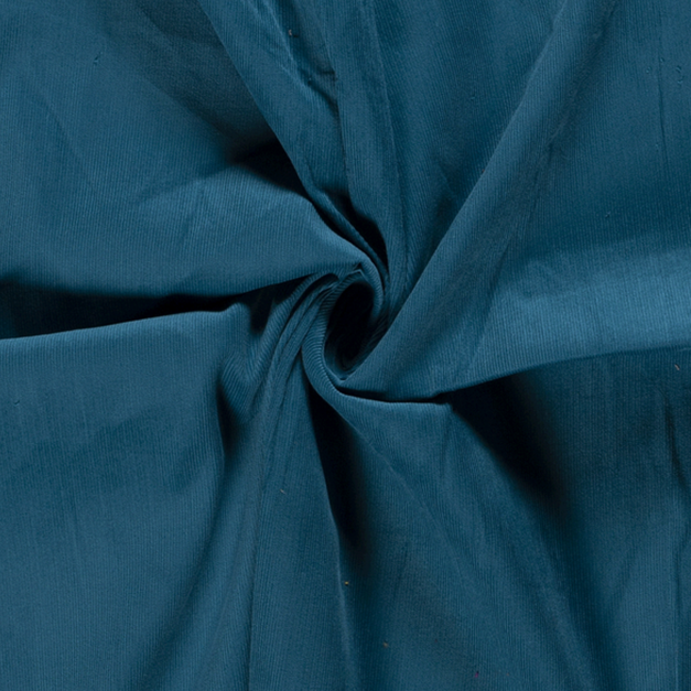 NEEDLE CORD - TEAL - 100% COTTON – The Dressmaker Fabrics