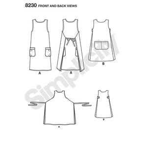 SIMPLICITY SEWING PATTERN S8230