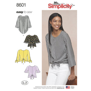SIMPLICITY SEWING PATTERN S8601
