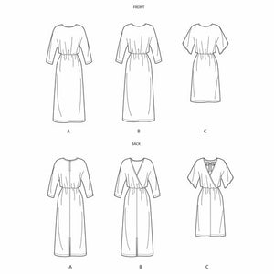 SIMPLICITY SEWING PATTERN S9010 guide sheet