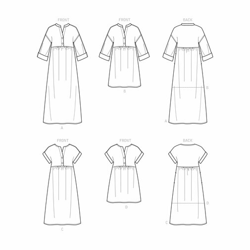 SIMPLICITY SEWING PATTERN S9102 Product guide sheet
