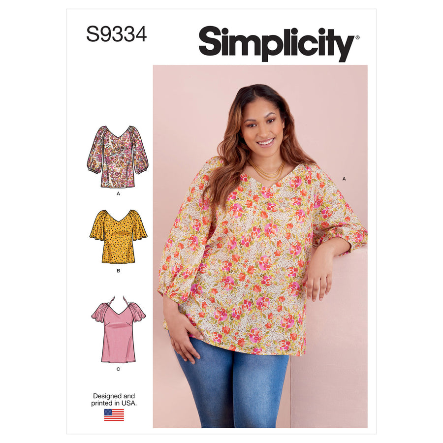 SIMPLICITY SEWING PATTERN S9334