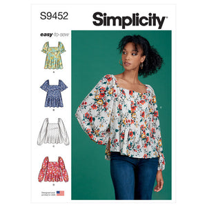 SIMPLICITY SEWING PATTERN S9452