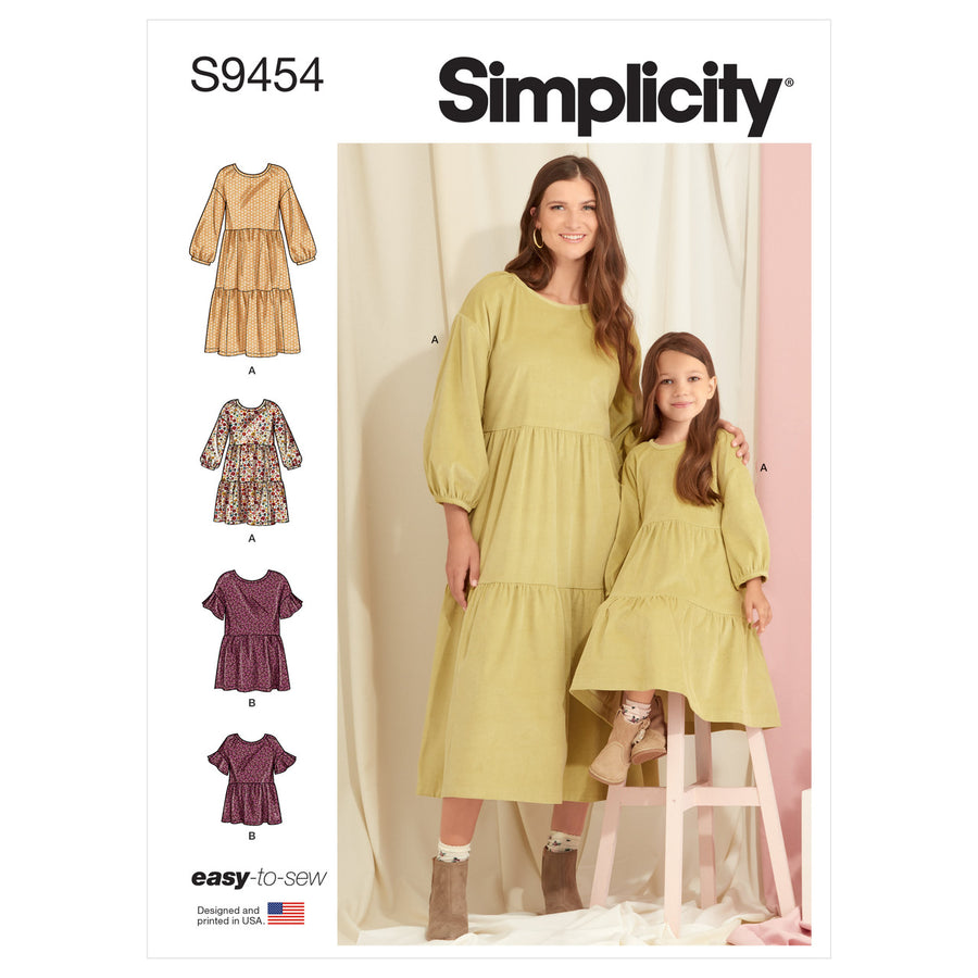 SIMPLICITY SEWING PATTERN S9454