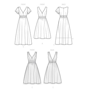 SIMPLICITY SEWING PATTERN S9475 guide sheet