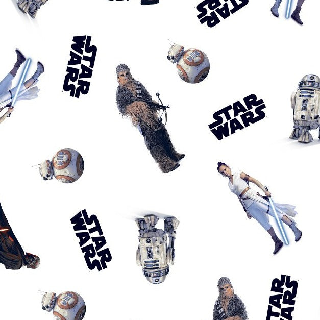 STAR WARS  LICENCED FABRIC  100% COTTON  150cm WIDE
