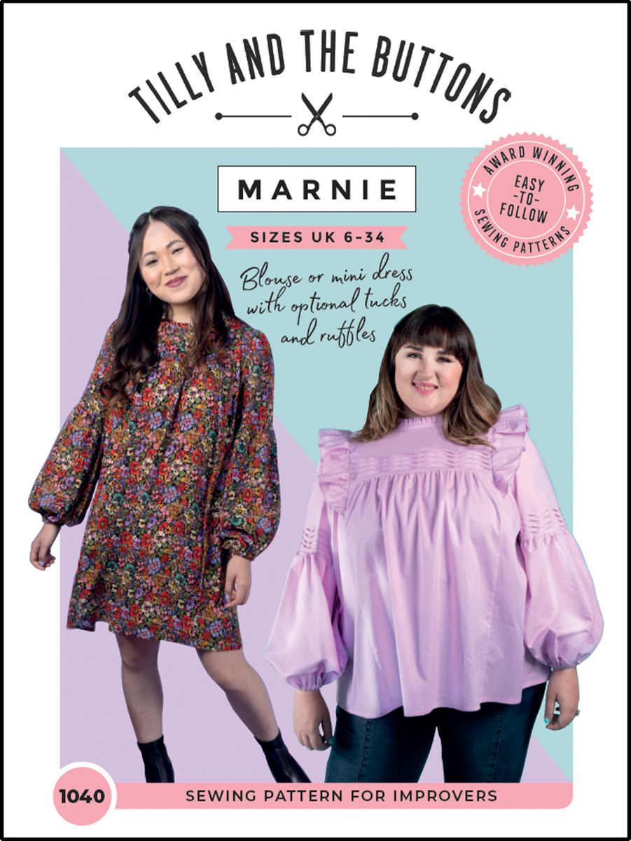 TILLY & THE BUTTONS MARNIE BLOUSE & MINI DRESS – The Dressmaker Fabrics