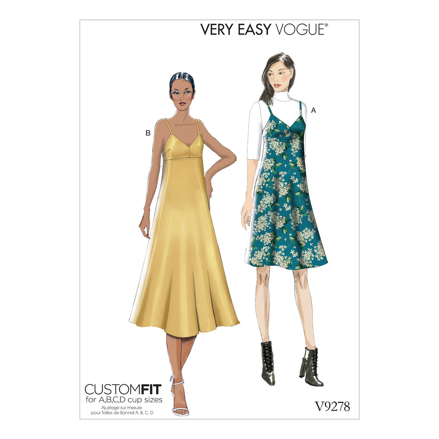 VOGUE SEWING PATTERN V9278 - VERY EASY