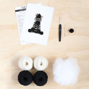 TOFT - CROCHET KIT - ALICE THE ZEBRA