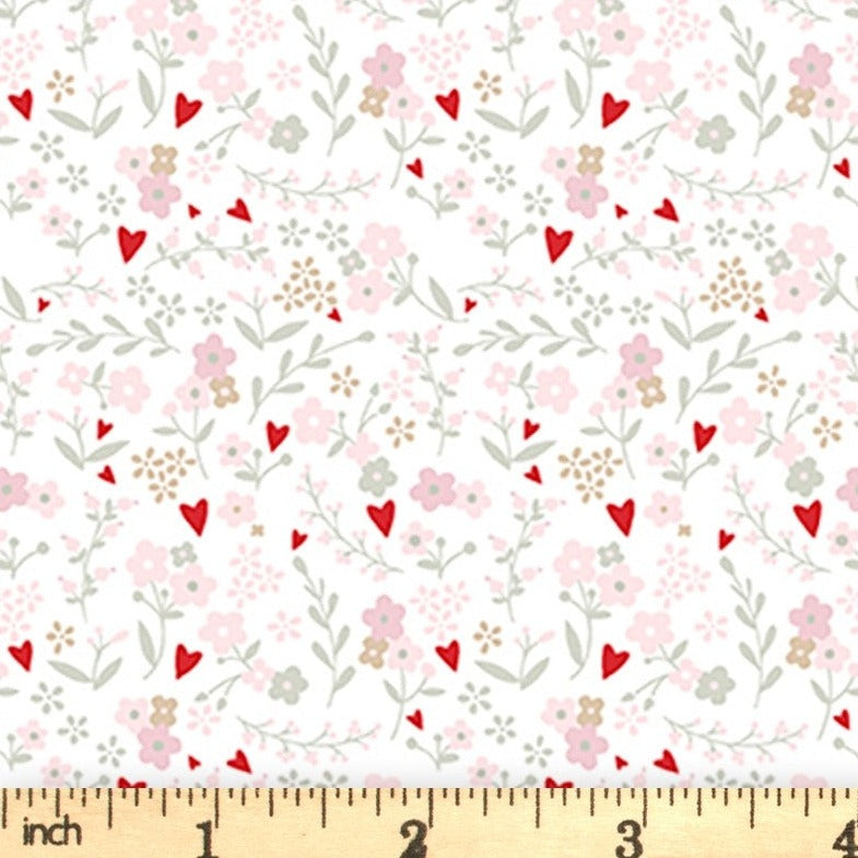 CLOTHWORKS  GUESS HOW MUCH I LOVE YOU  100% QUILTERS COTTON 115cm WIDE